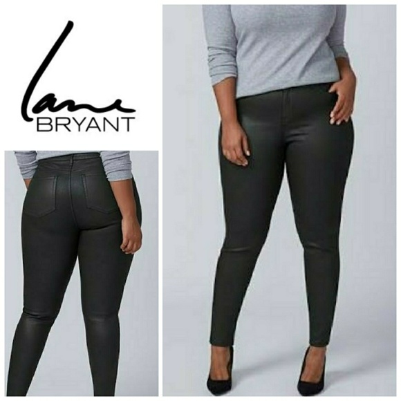 lane bryant black skinny jeans